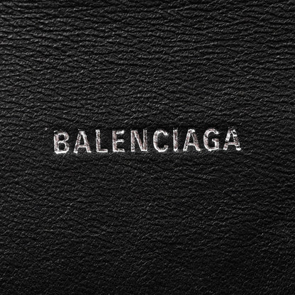 Balenciaga Metallic Shiny Calfskin Crocodile Embossed Hourglass Top Handle Bag XS Pink 6 of 14