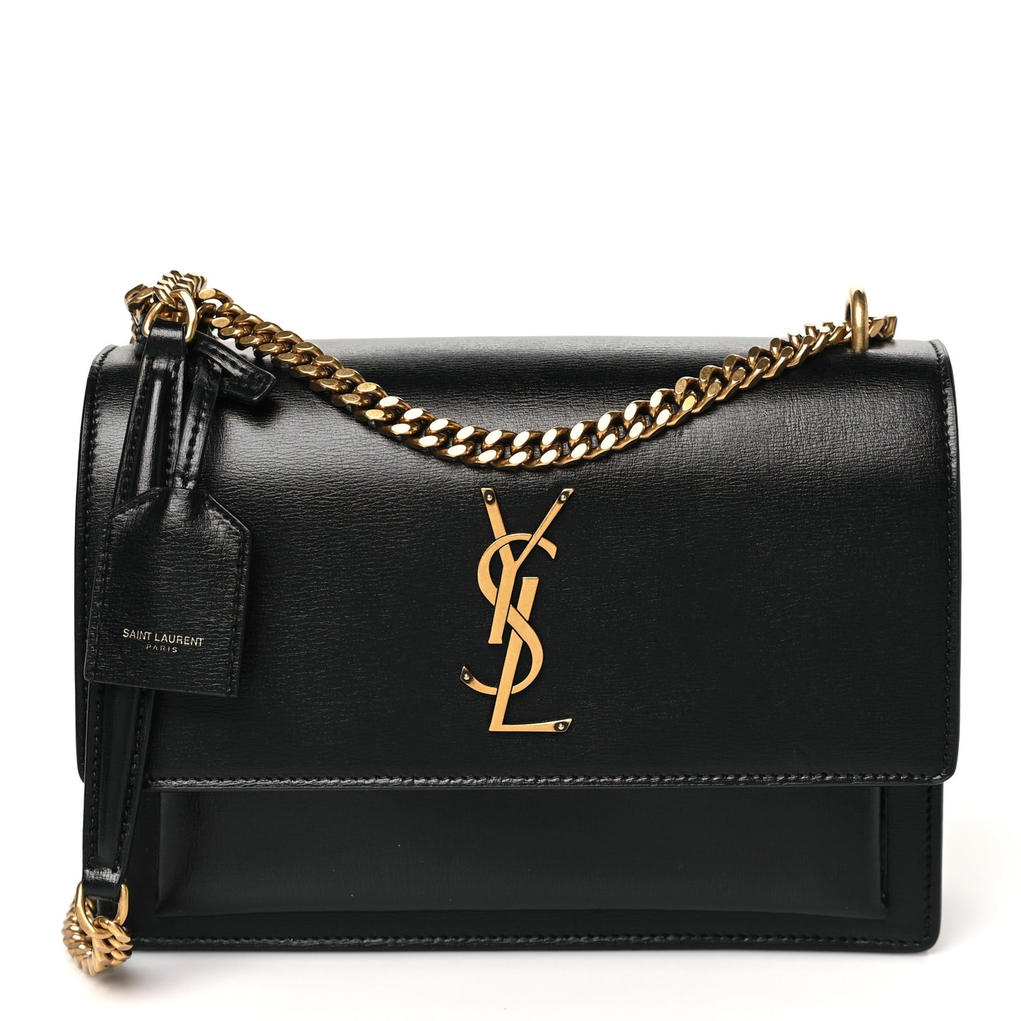Calfskin Medium Monogram Sunset Black