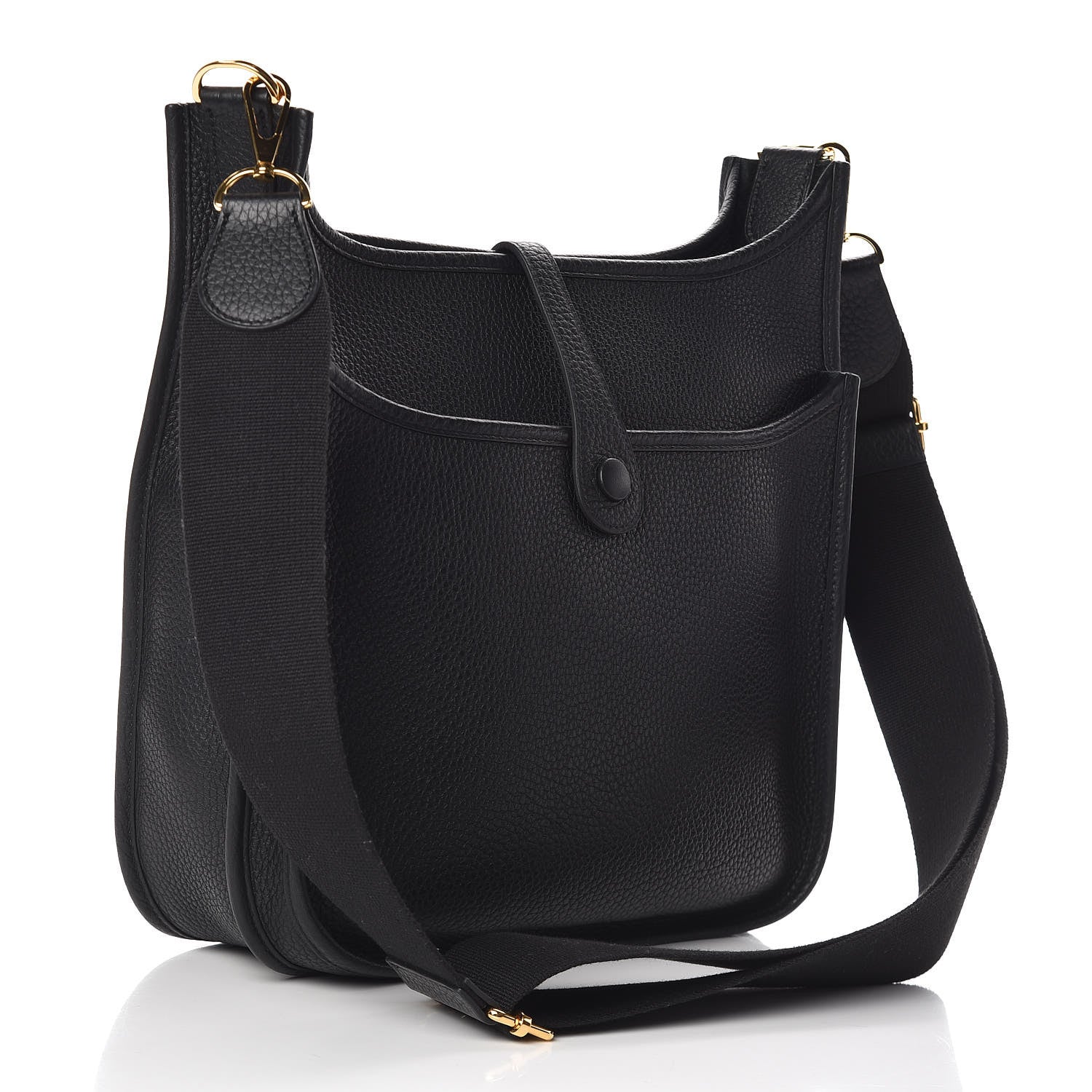 Hermes Taurillon Clemence Evelyne III PM Black 3 of 12