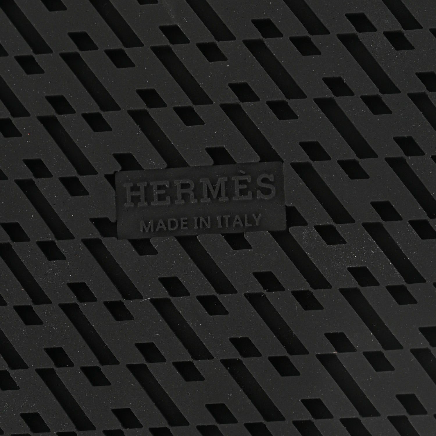 Hermes Mini Stud Calfskin Womens Chypre Sandals 39 Black 7 of 8