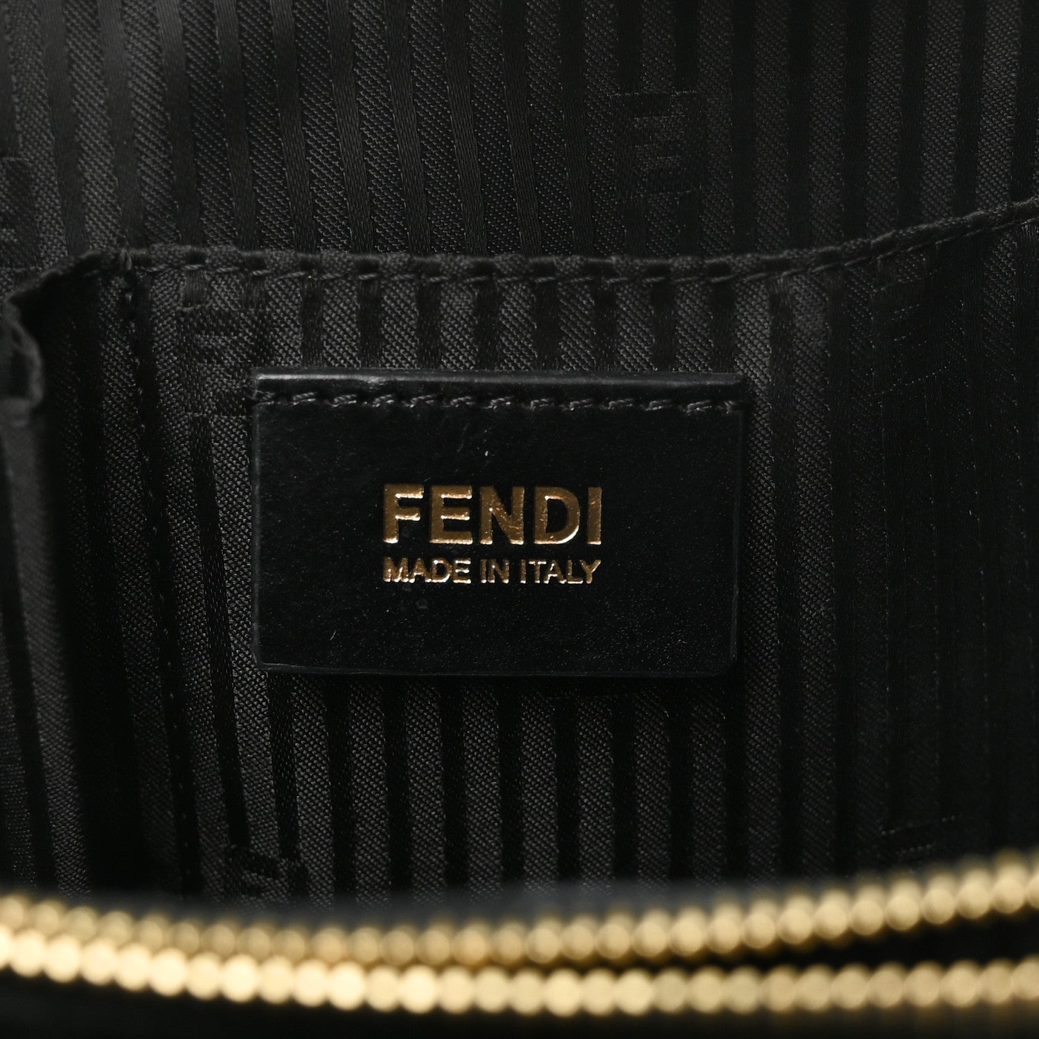 Fendi Vitello Elite Calf Hair Cow Print Regular 2Jours Tote Black White 6 of 10