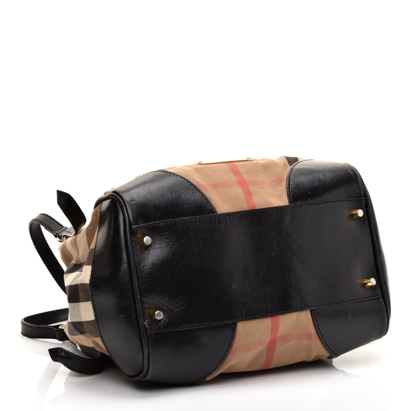 House Check Small Canterbury Tote Black