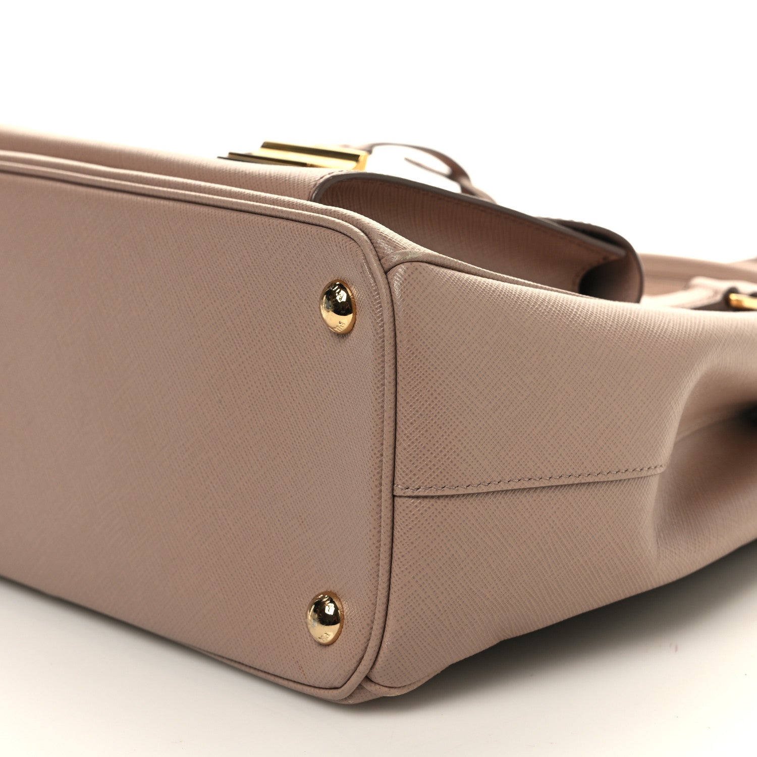 Prada Saffiano Lux Galleria Front Pocket Tote Cipria 11 of 11