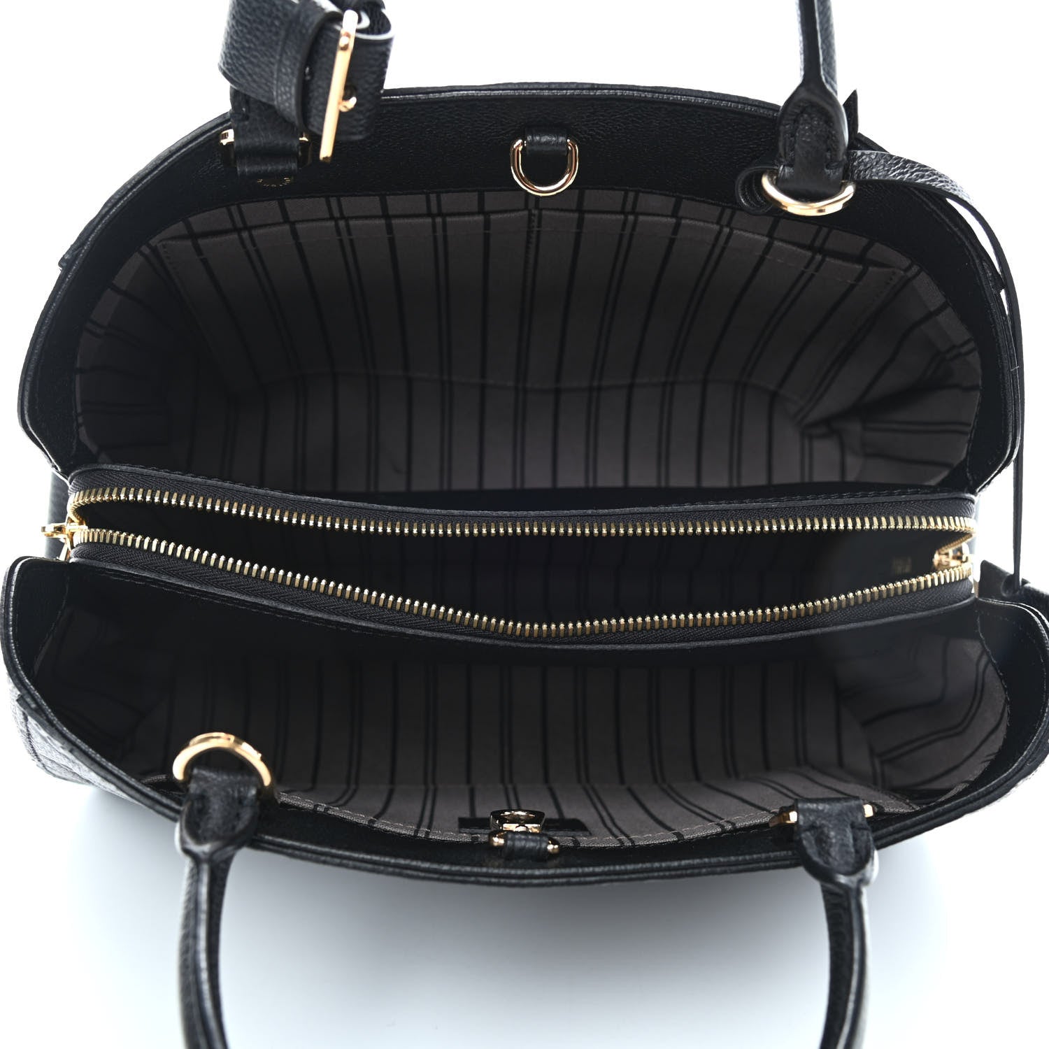 Louis Vuitton Empreinte Montaigne MM Black 4 of 4