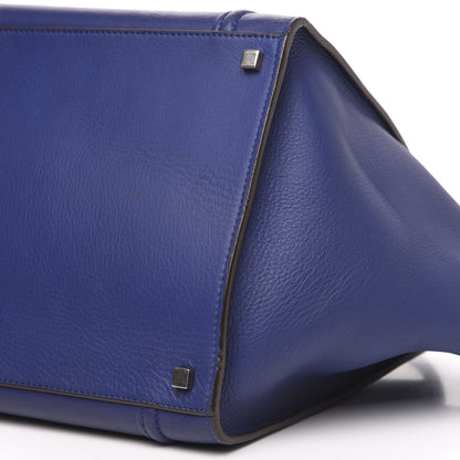 Celine Supple Calfskin Medium Phantom Luggage Indigo 10 of 13