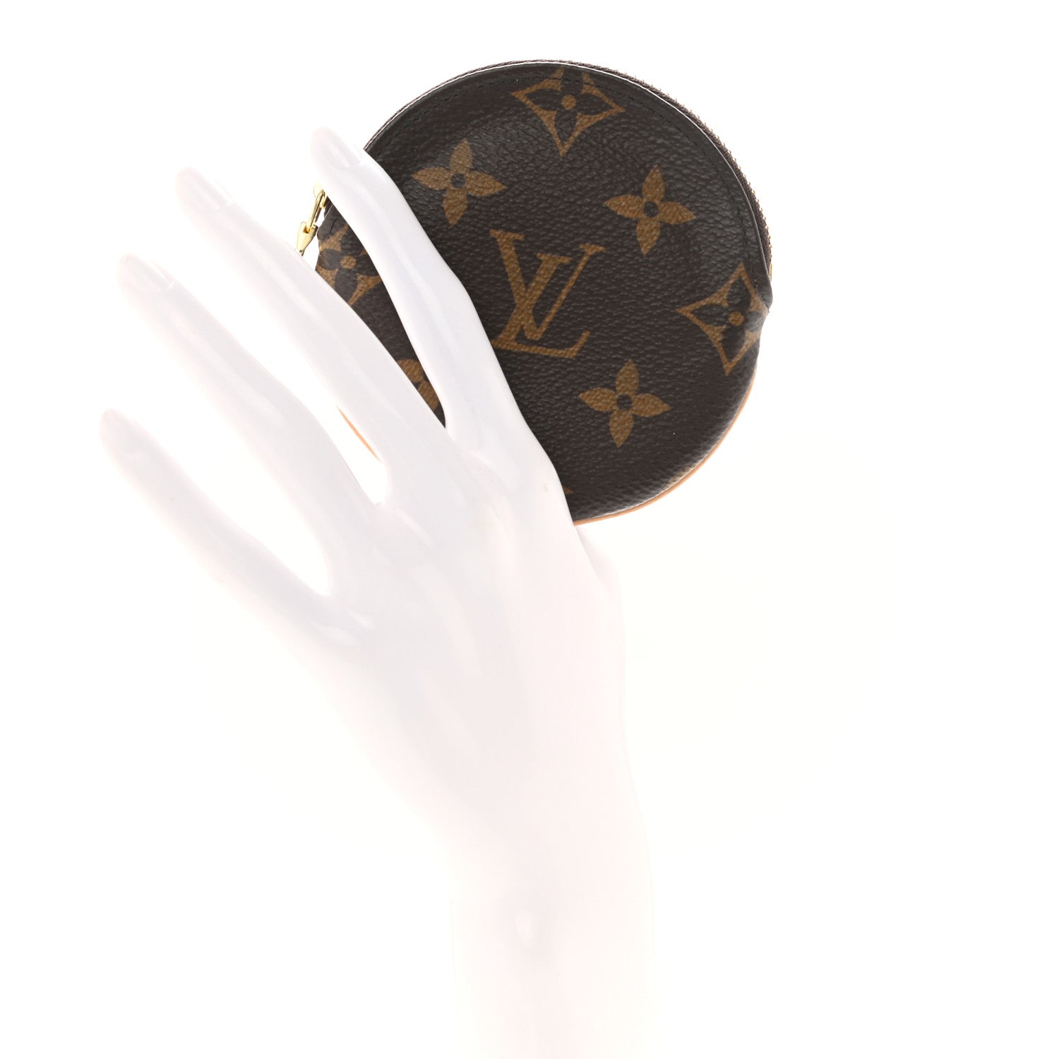 Louis Vuitton Monogram Round Coin Purse 2 of 7