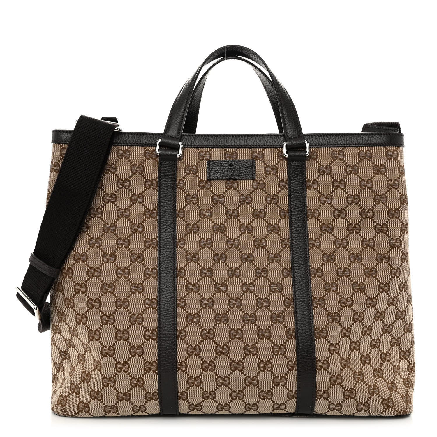 Gucci GG Monogram Large Joy Tote Bag Dark Brown 1 of 10