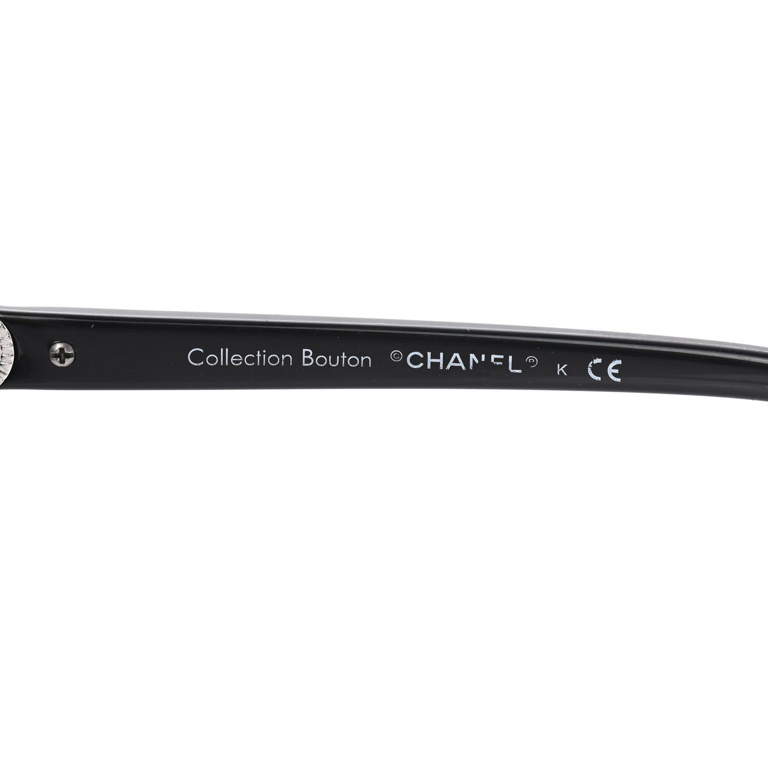 Chanel Acetate Collection Bouton Cat Eye Sunglasses 5190 Black 6 of 8