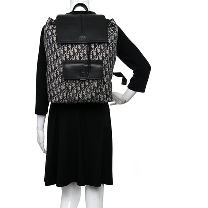 Christian Dior Oblique Motion Backpack Blue 2 of 15