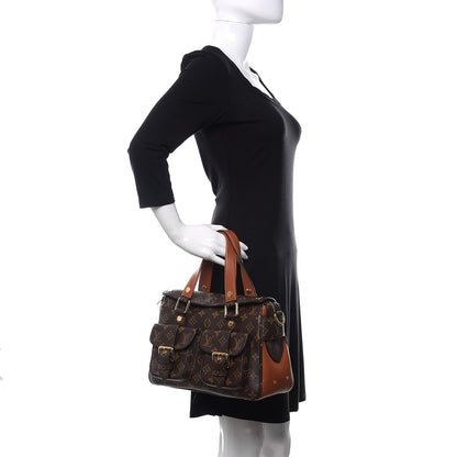Louis Vuitton Monogram Manhattan NM Caramel 3 of 10