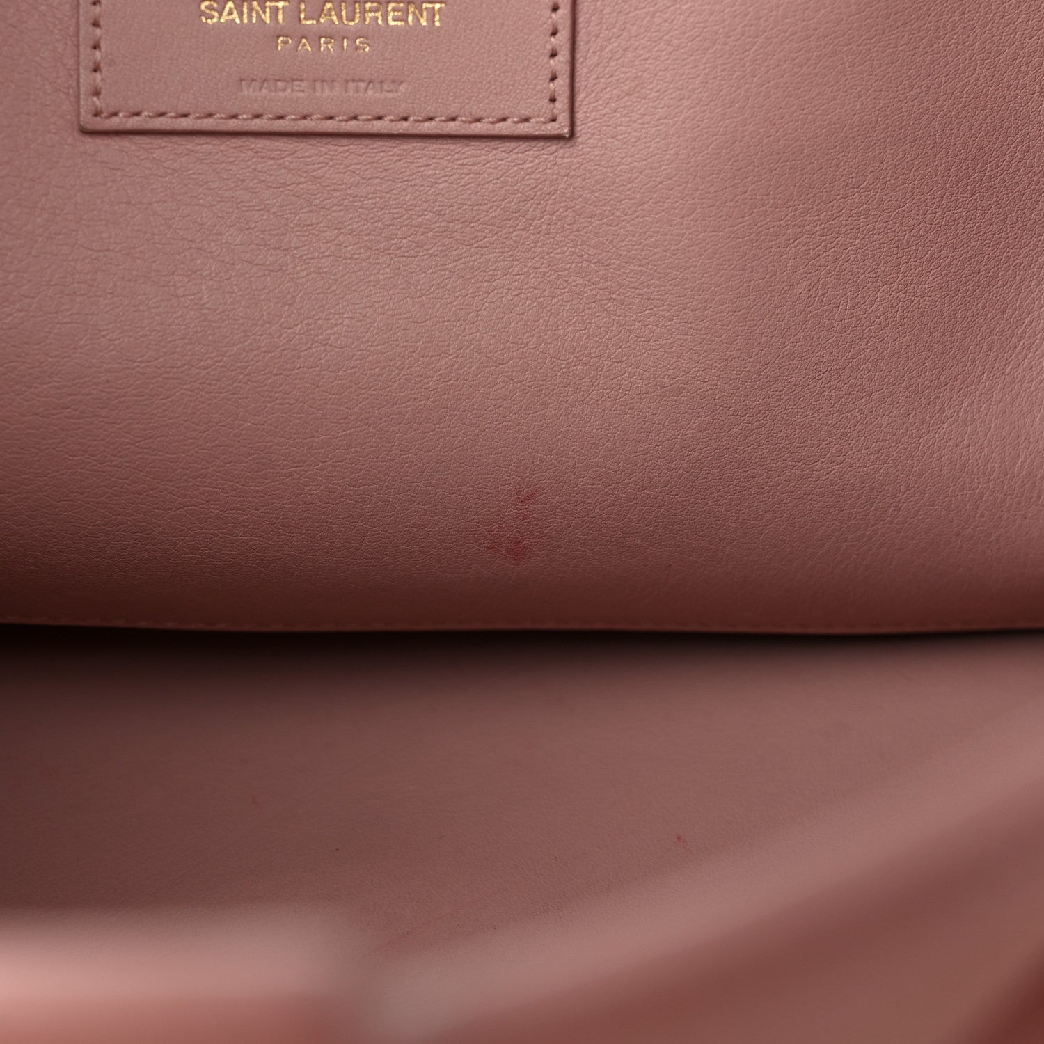 Saint Laurent Calfskin Monogram Small Cabas Pale Blush 11 of 19