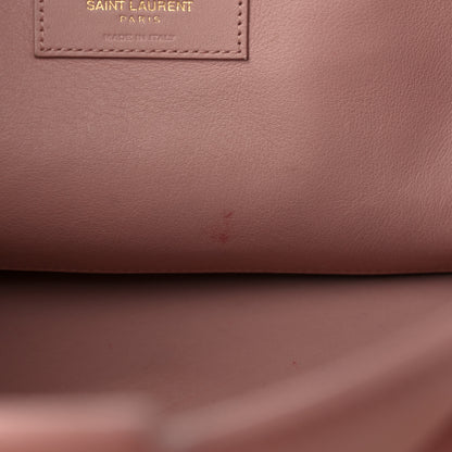 Saint Laurent Calfskin Monogram Small Cabas Pale Blush 11 of 19