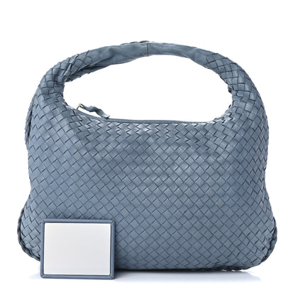 Bottega Veneta Nappa Intrecciato Medium Veneta Hobo Blue 1 of 15