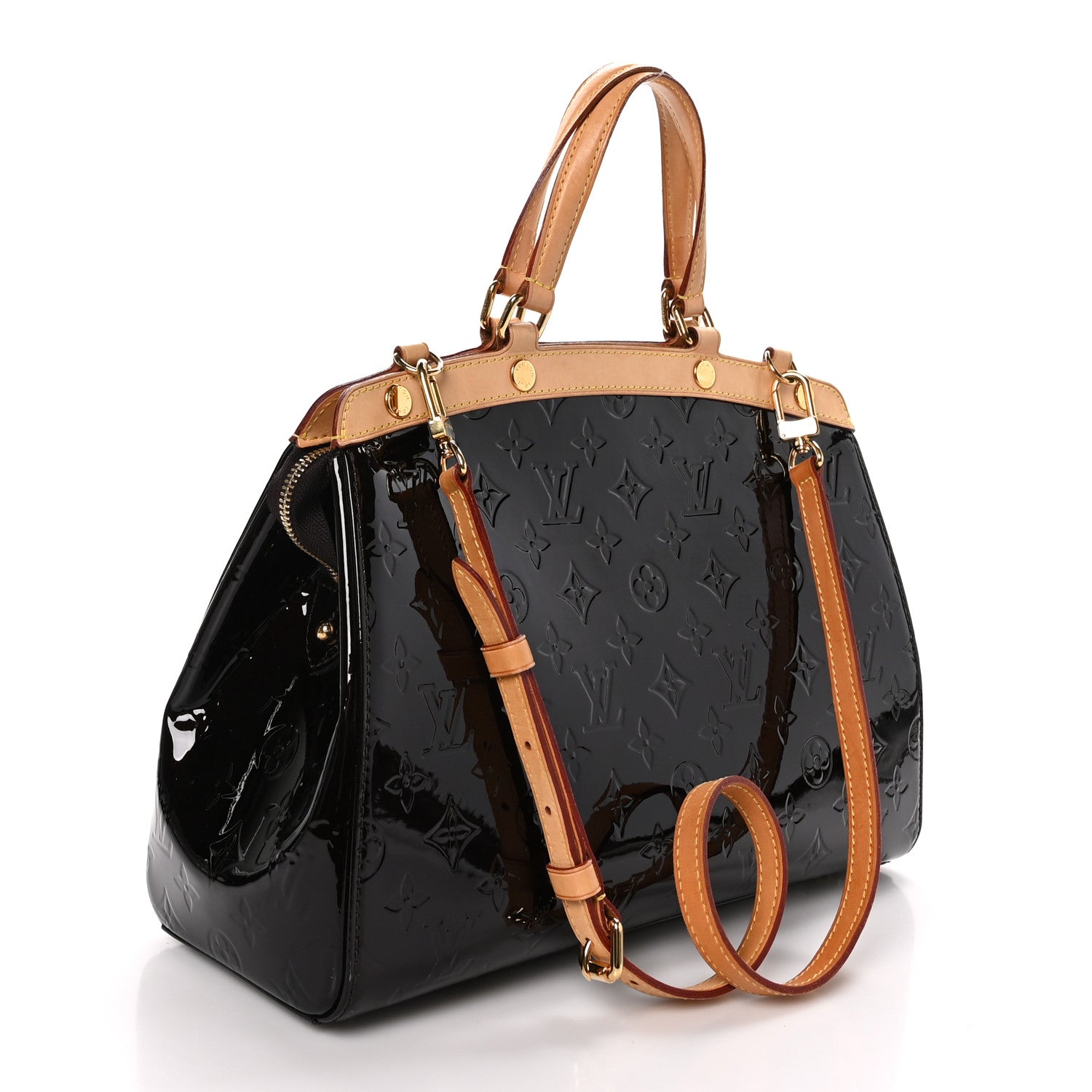 Louis Vuitton Vernis Brea MM Amarante 3 of 10