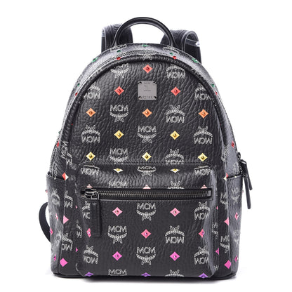 MCM Visetos Spektrum Small Stark Backpack Black 1 of 10
