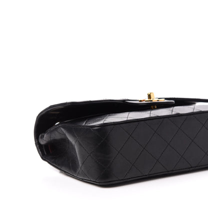 Chanel Lambskin Quilted Small Double Flap Black 9 of 14