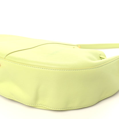 Mansur Gavriel Tumbled Calfskin Lilium Bag Mint 9 of 10