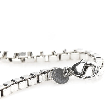 Tiffany Sterling Silver 4mm Venetian Link Bracelet 4 of 5