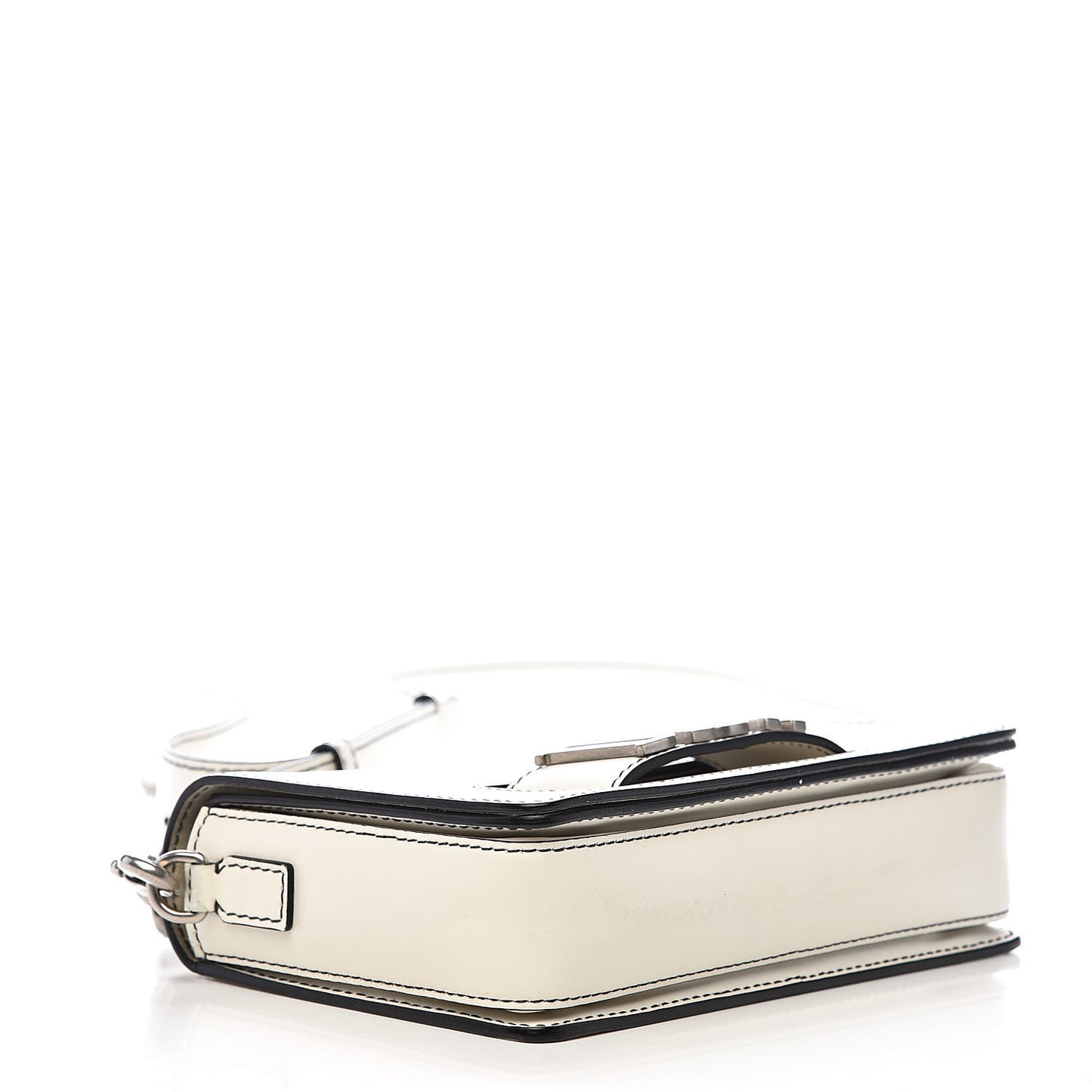 Smooth Calfskin Dio(r)evolution Flap Bag Off White