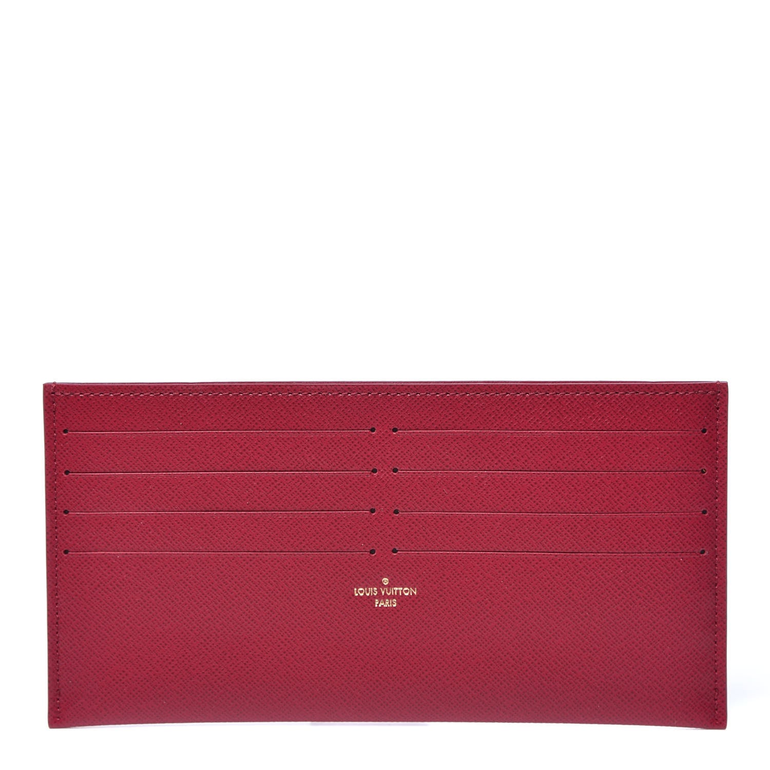 Louis Vuitton Calfskin Felicie Card Holder Insert Fuchsia 1 of 7