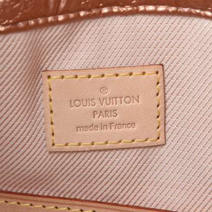 Louis Vuitton Jacquard Quilted Monogram Limelight Clutch GM Rose Gold 6 of 7