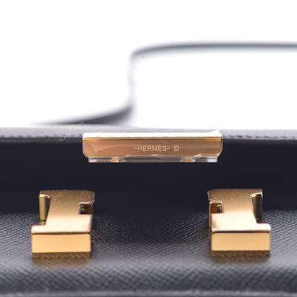Hermes Epsom Constance 18 Black 11 of 21