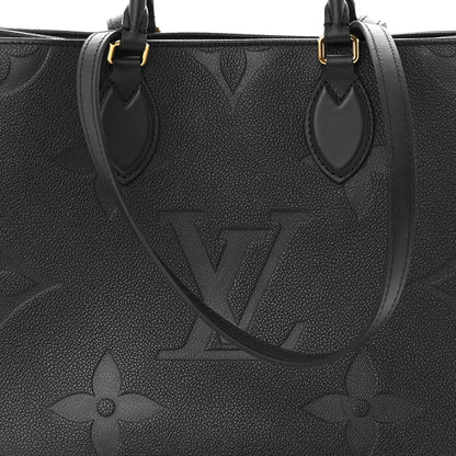 Louis Vuitton Empreinte Monogram Giant Onthego MM Black 7 of 10