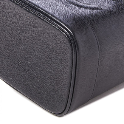Chanel Caviar Vanity Cosmetic Case Black 4 of 9