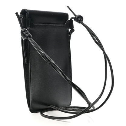 Celine Calfskin Phone Pouch With Flap Black 3 of 10