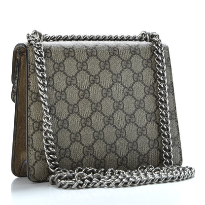 Gucci GG Supreme Monogram Mini Dionysus Shoulder Bag Taupe 2 of 9