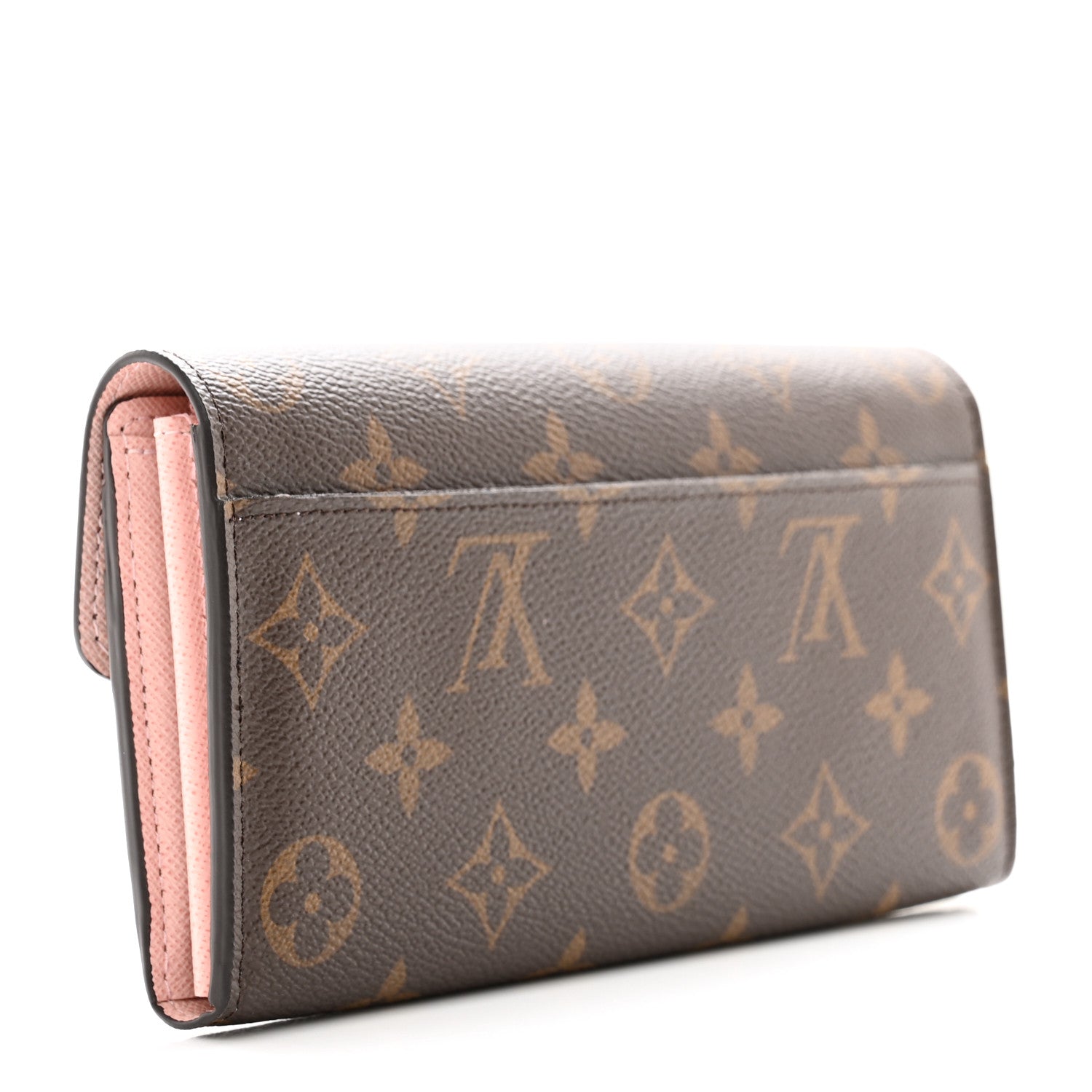 Louis Vuitton Monogram Sarah Wallet NM Rose Ballerine 3 of 7