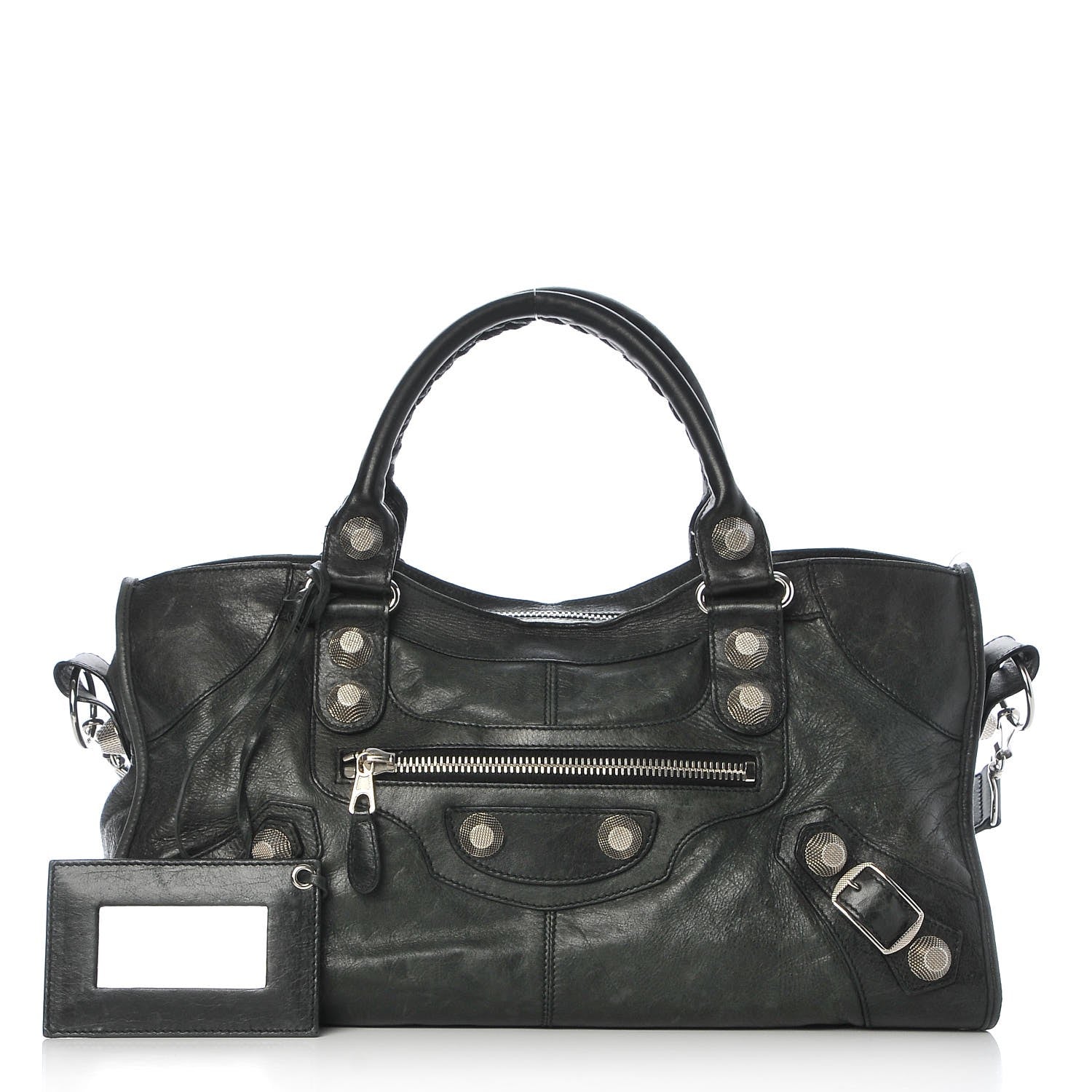 Balenciaga Agneau Giant 21 Silver Hardware Part Time Black 1 of 15