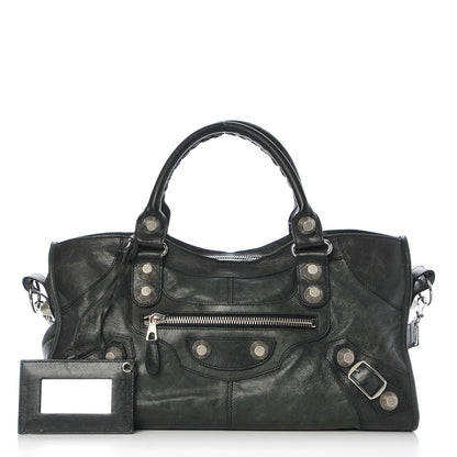 Balenciaga Agneau Giant 21 Silver Hardware Part Time Black 1 of 15