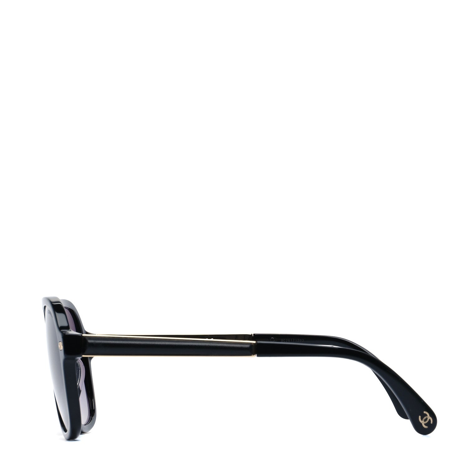 Chanel Acetate CC Sunglasses 5436-Q Black 3 of 9