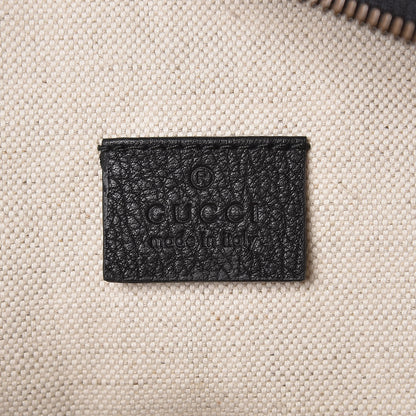 Gucci Grained Calfskin Logo Belt Bag Black 6 of 9