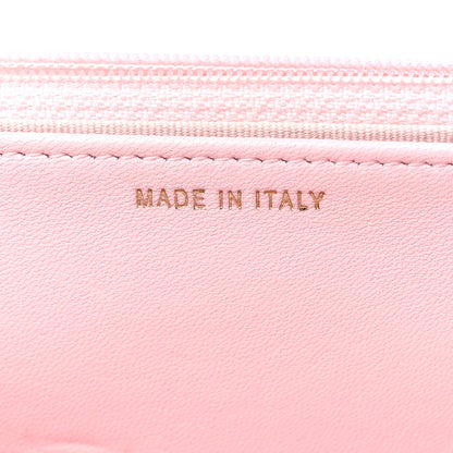 Chanel Lambskin Quilted Trendy CC Wallet On Chain WOC Pink 7 of 12