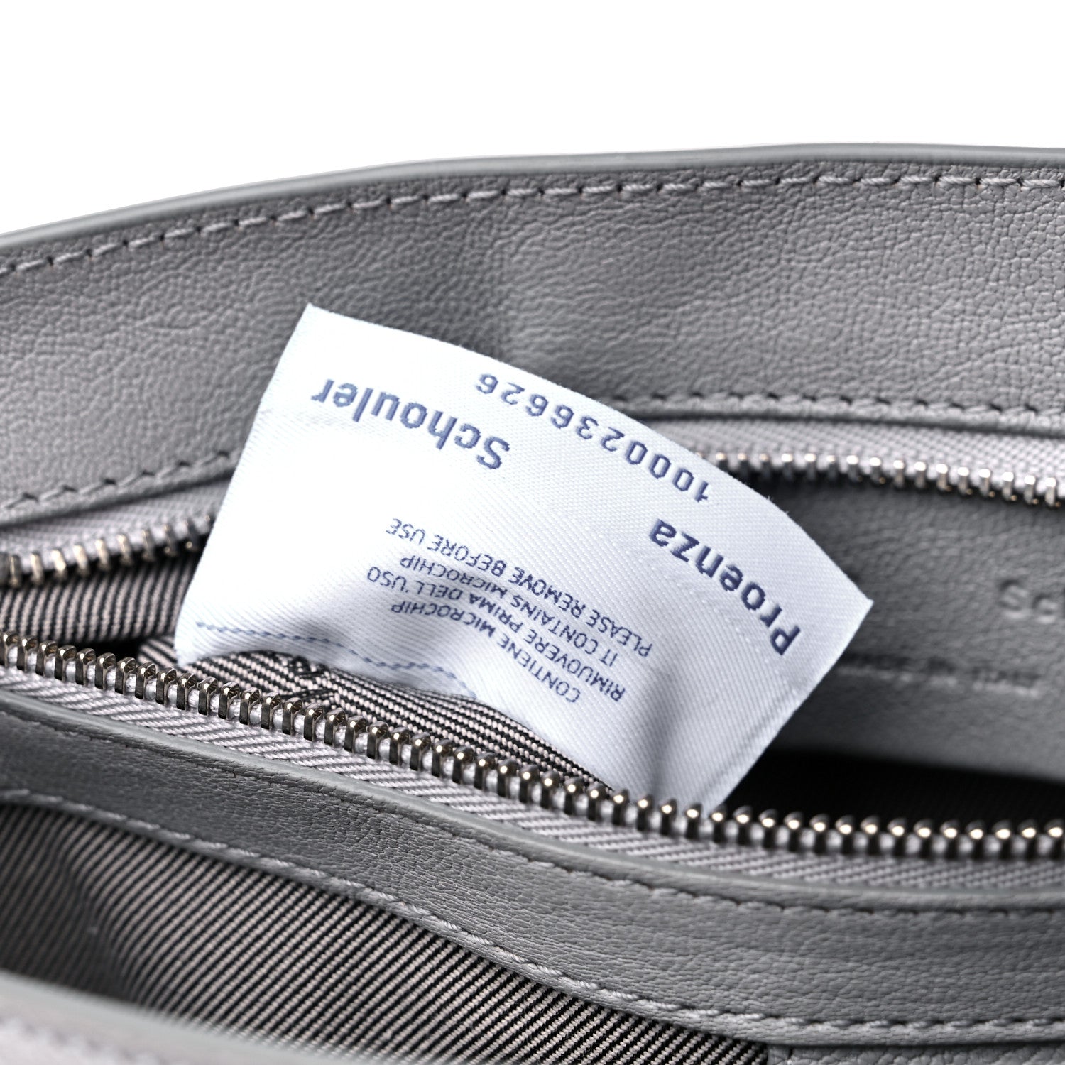 Proenza Schouler Lambskin Medium PS1 Satchel Concrete Grey 7 of 16