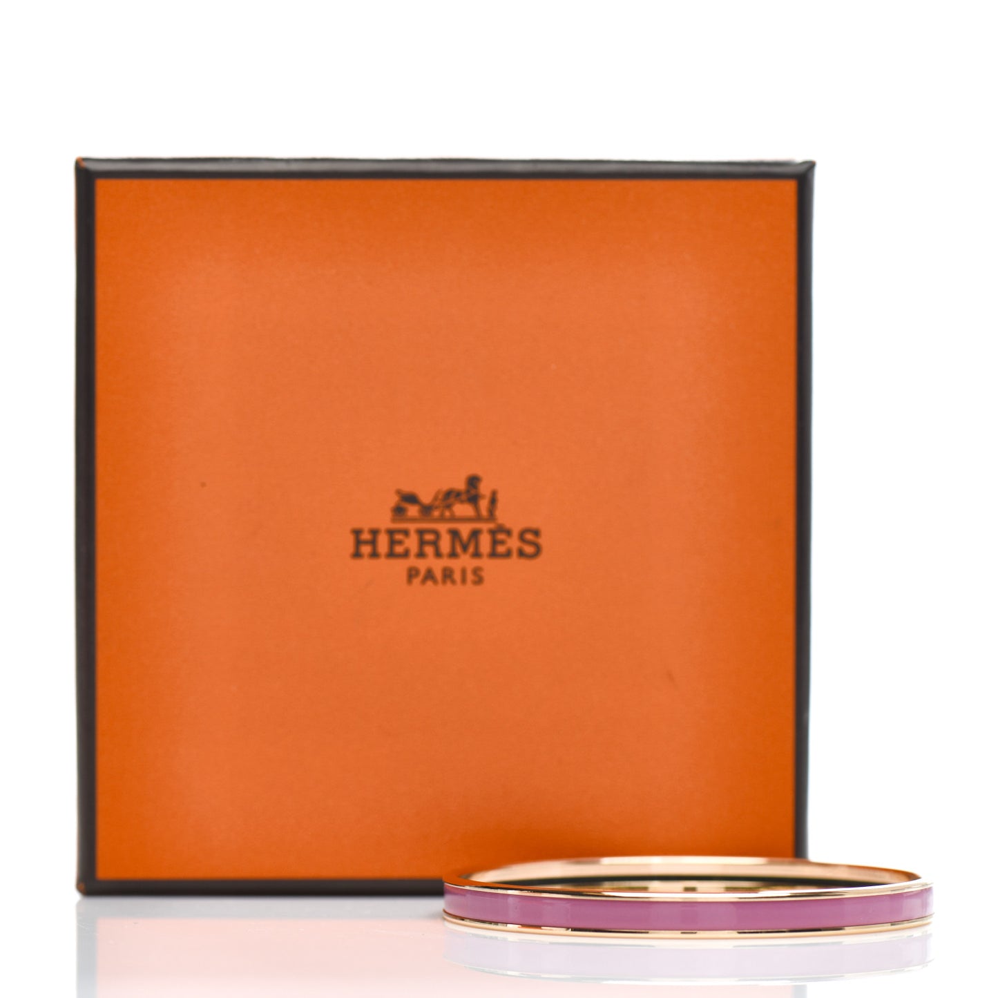 Enamel Printed Extra Narrow Printed Bracelet 70 Rose Patch