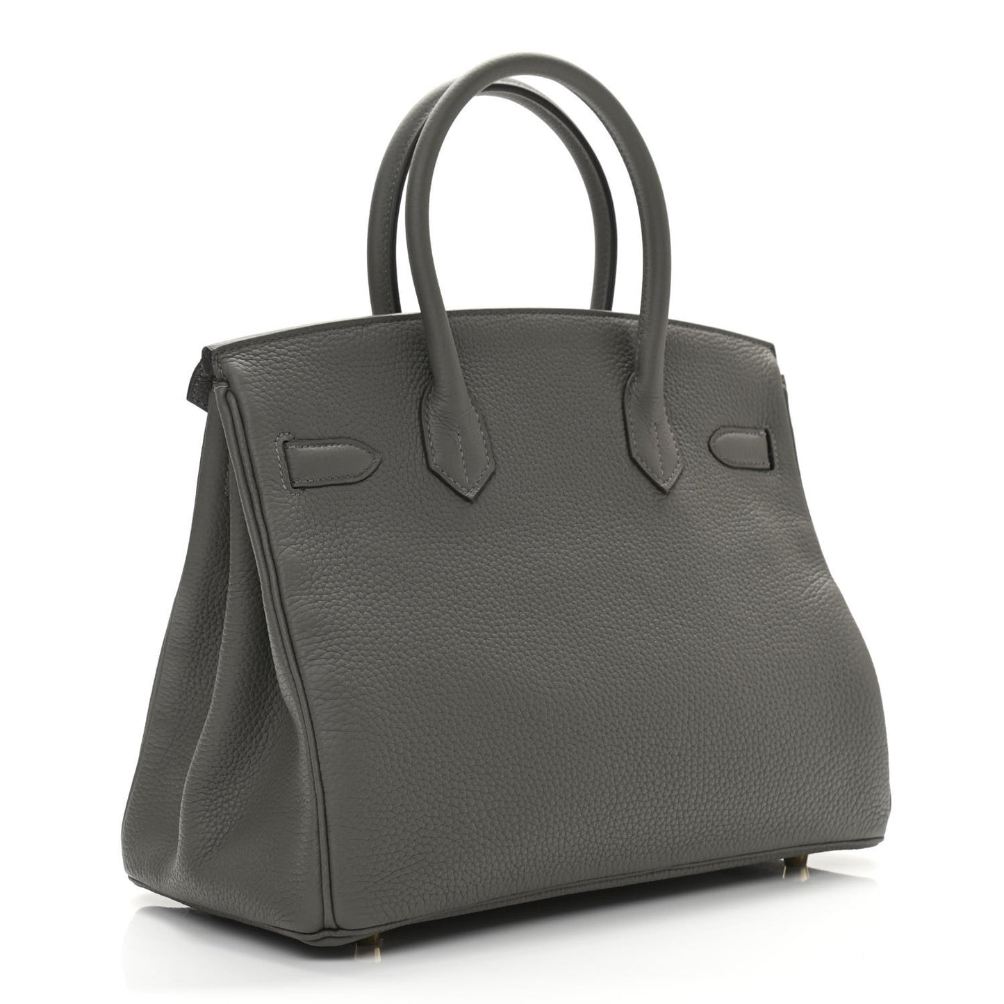 Taurillon Clemence Birkin 30 Gris Meyer