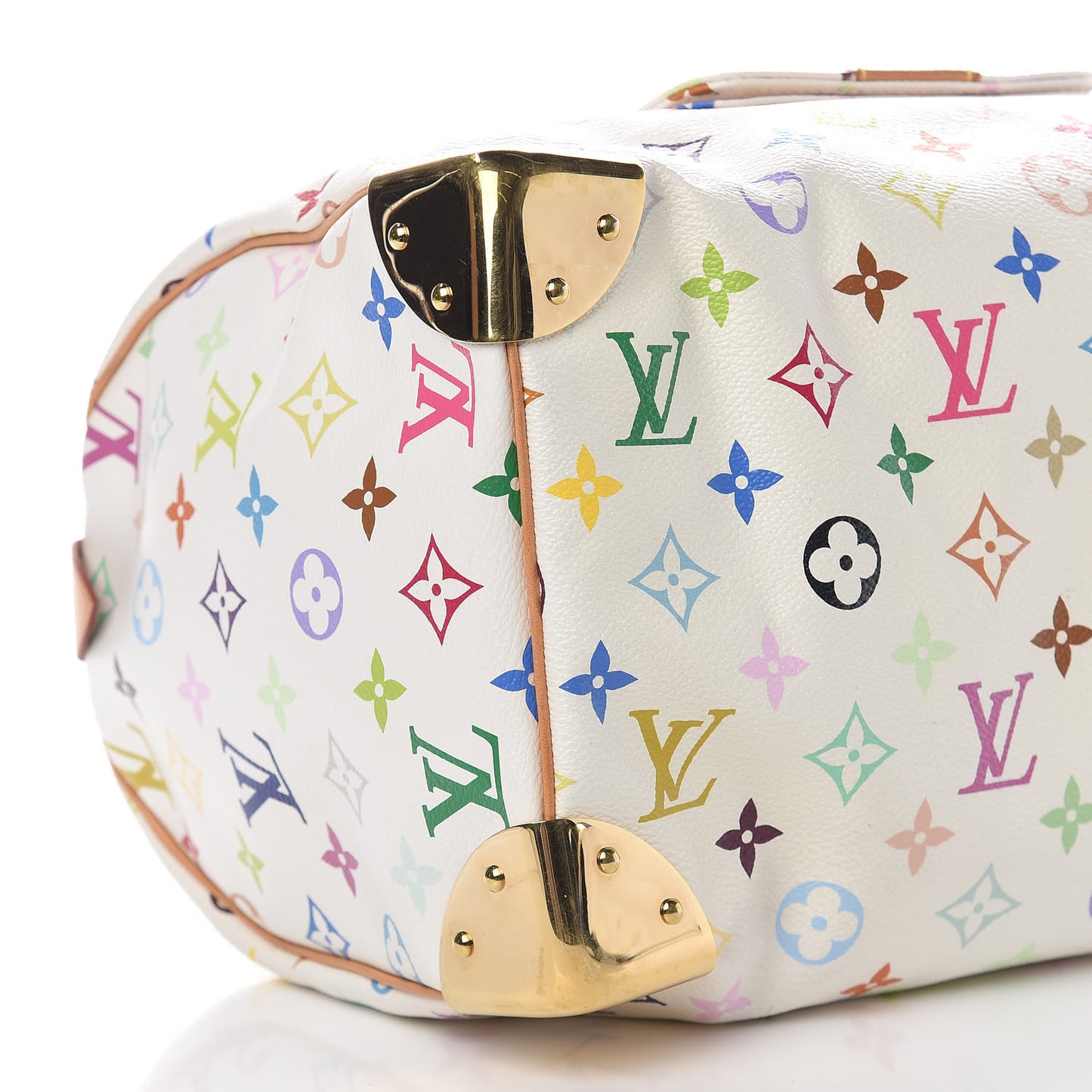 Monogram Multicolor Speedy 30 White