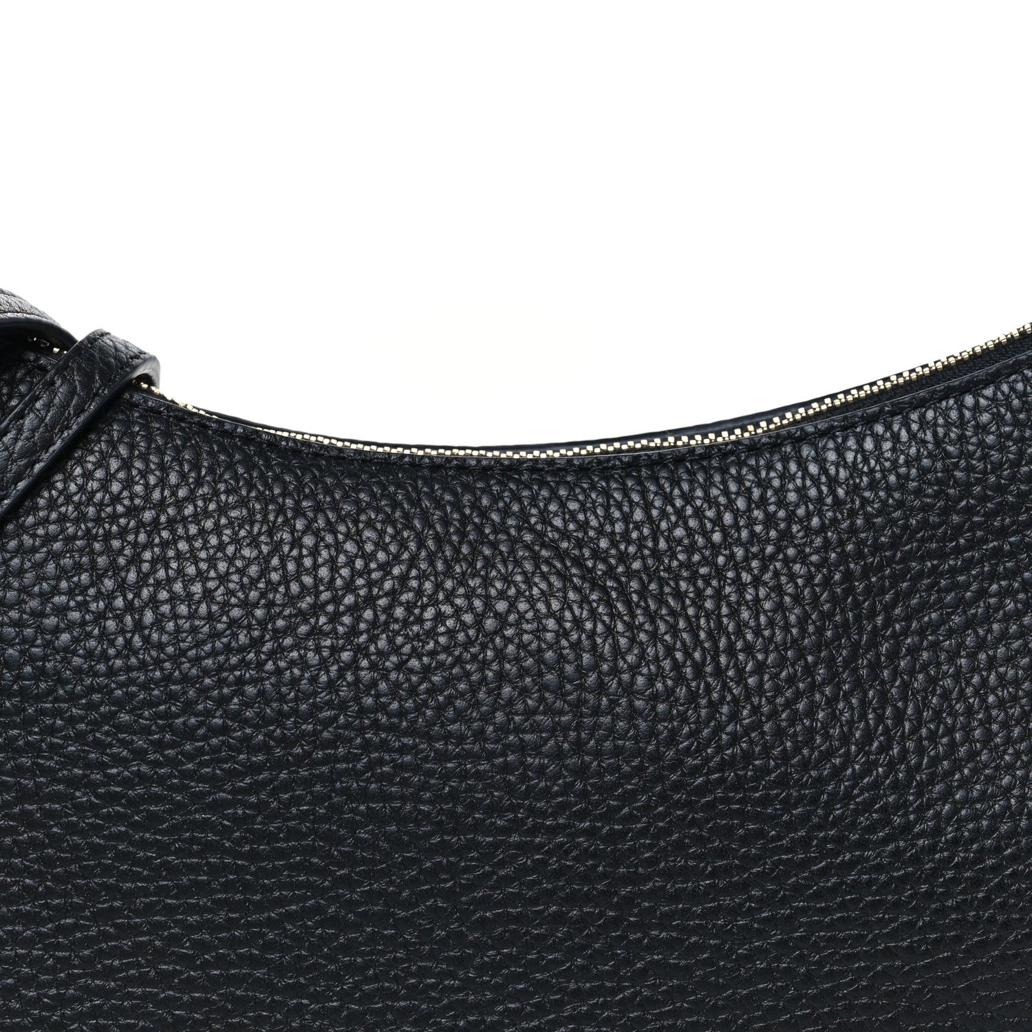 Mansur Gavriel Pebbled Calfskin Rhea Bag Black 7 of 9