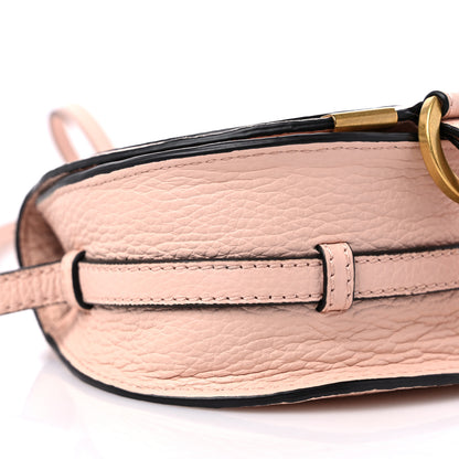 Chloe Calfskin Nano Marcie Saddle Bag Misty Lavender 7 of 8