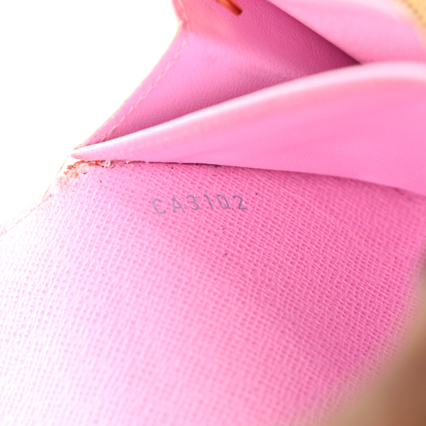 Monogram Multicolor Sarah Wallet White Litchi