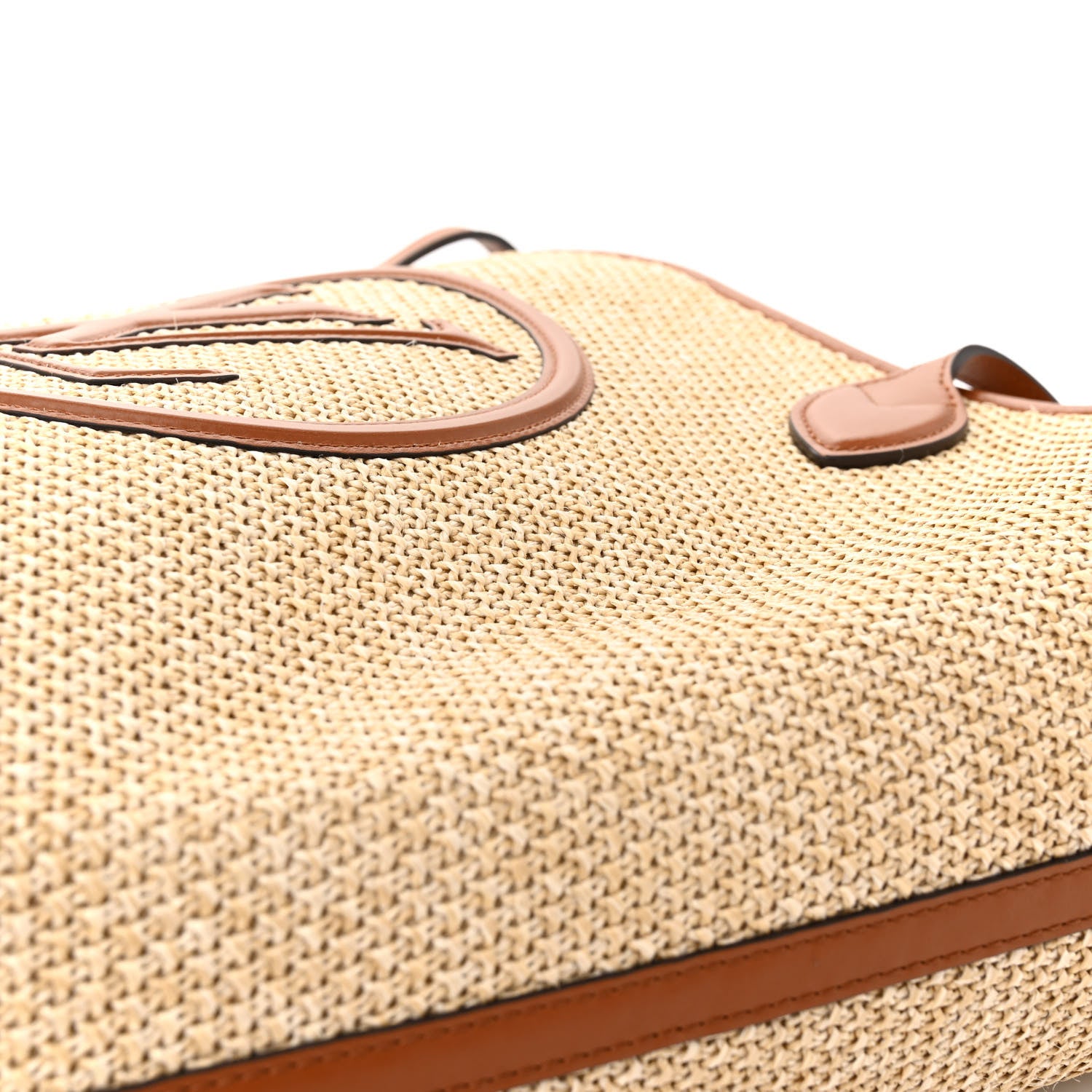 Louis Vuitton Raffia Saint Jacques Tote Caramel 11 of 13