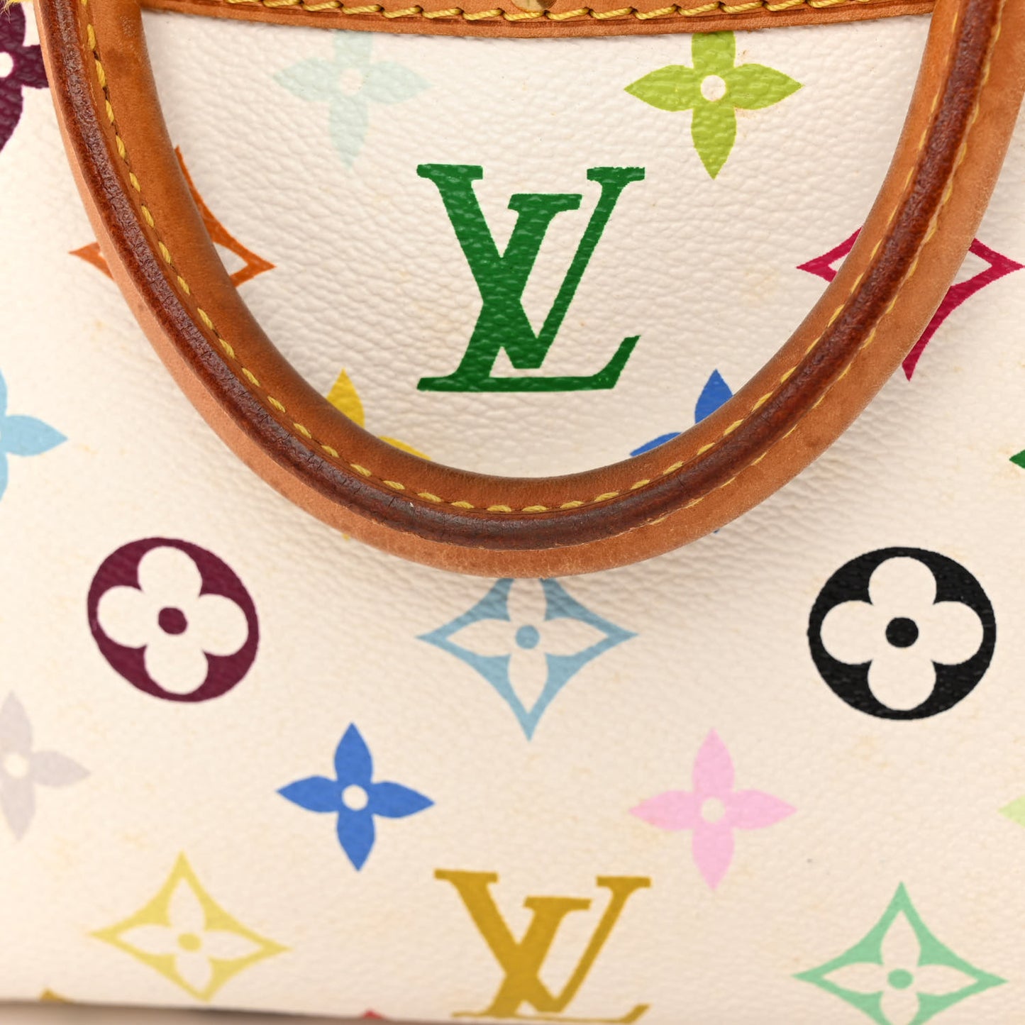 Monogram Multicolor Trouville White