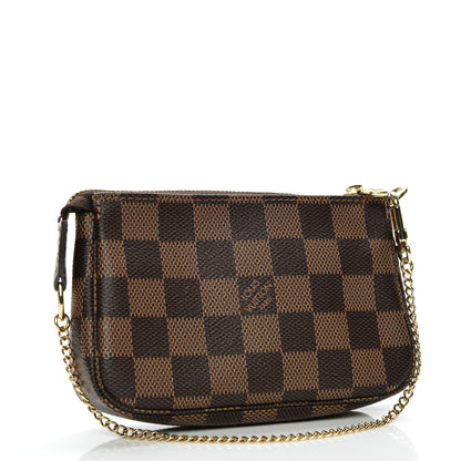 Louis Vuitton Damier Ebene Mini Pochette Accessories 3 of 7
