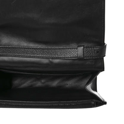 Balenciaga Grained Calfskin Car Flap Bag Black 5 of 14