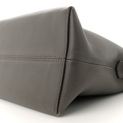 Fendi Vitello Dolce 4 Color Medium By The Way Boston Bag Carbone Grigio Polvere Multicolor 11 of 12
