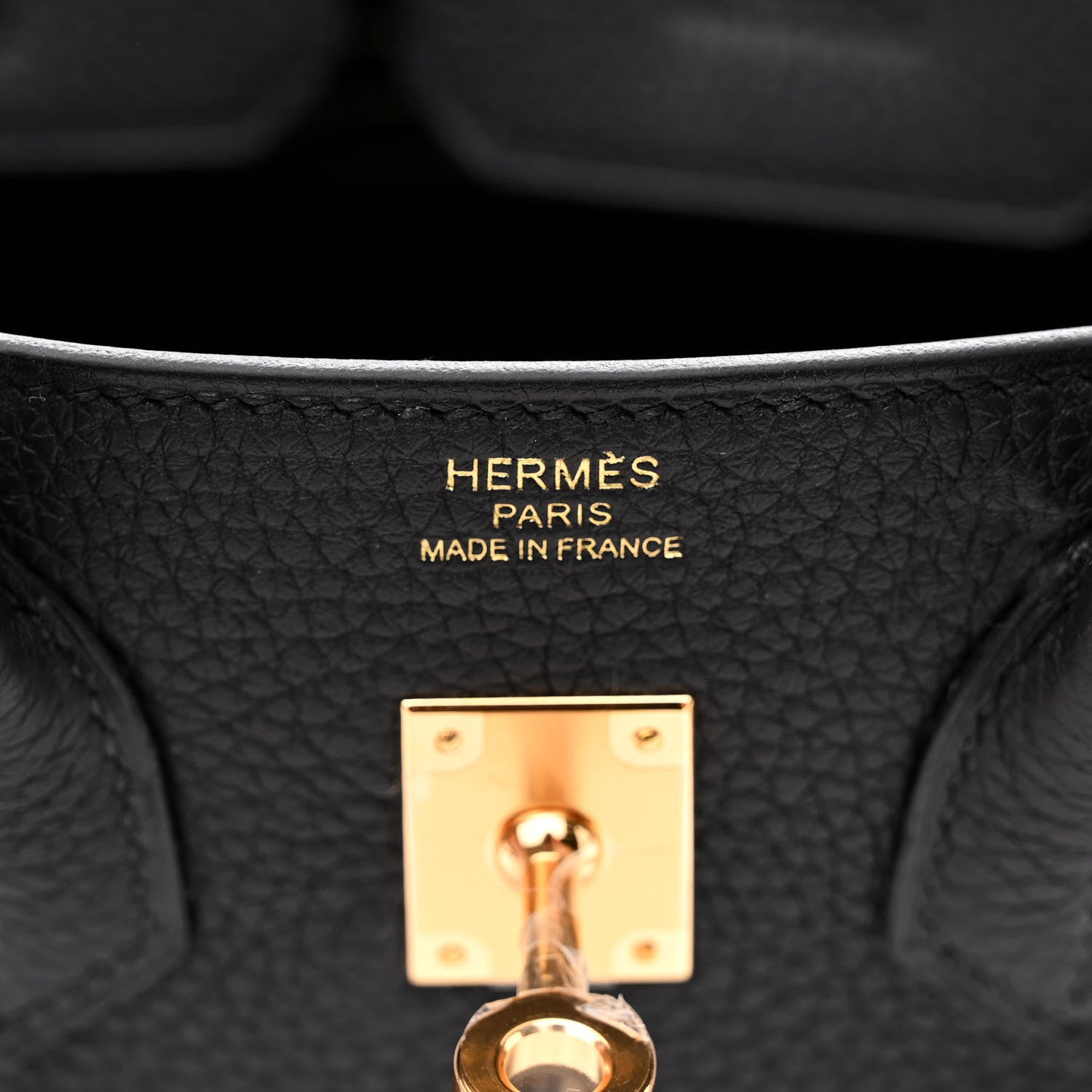 Hermes Togo Birkin 25 Black 6 of 11