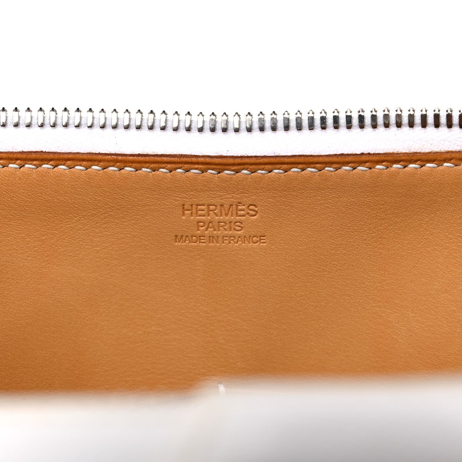 Hermes Epsom Paris Bombay 35 White 6 of 16